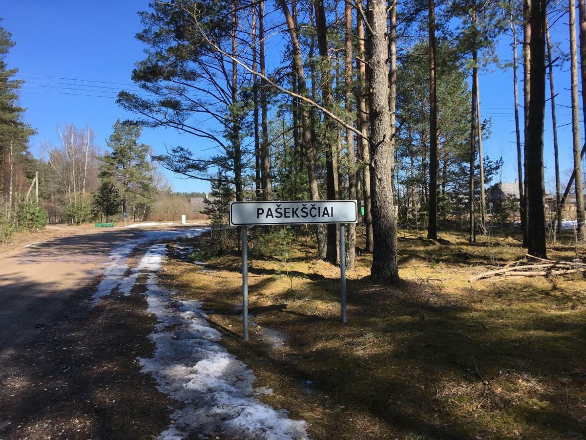 Vila Migla Paseksciai Bagian luar foto